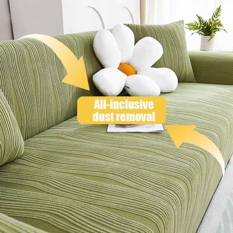 Premium Jacquard Sofa Cover - Anti-Scratch & Stretch
