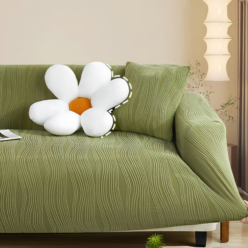 Premium Jacquard Sofa Cover - Anti-Scratch & Stretch