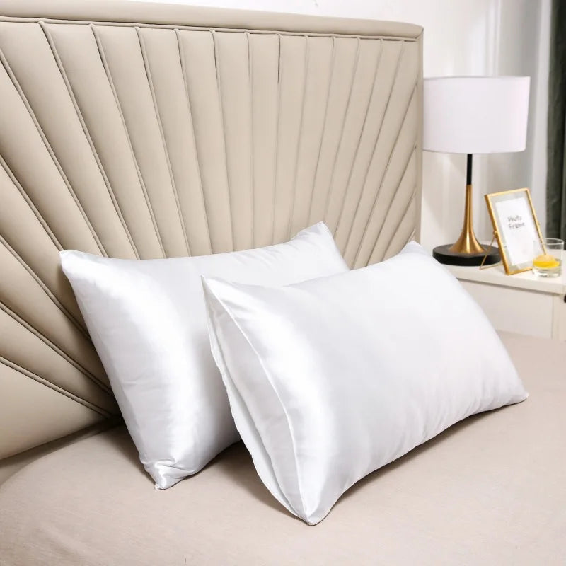 Premium Silk Pillowcase – Skin-Friendly and Breathable – Designed for Sleep Comfort and Relaxation