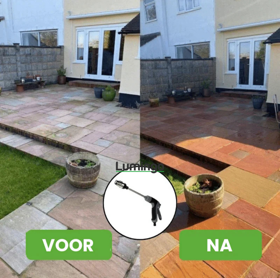 PressureClean™ | The power of a pressure washer, without the hassle!