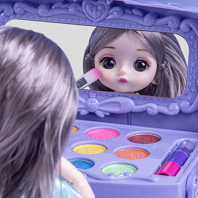 Princess Makeup Set for Kids with Accessories