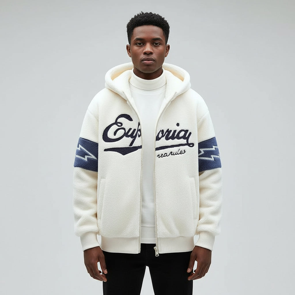 Hooded Zip-Up Jacket for Men 