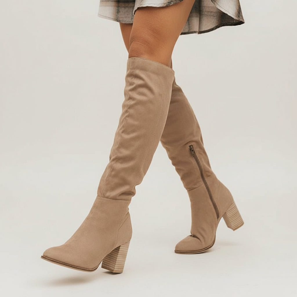 Knee High Heel Boots for Women