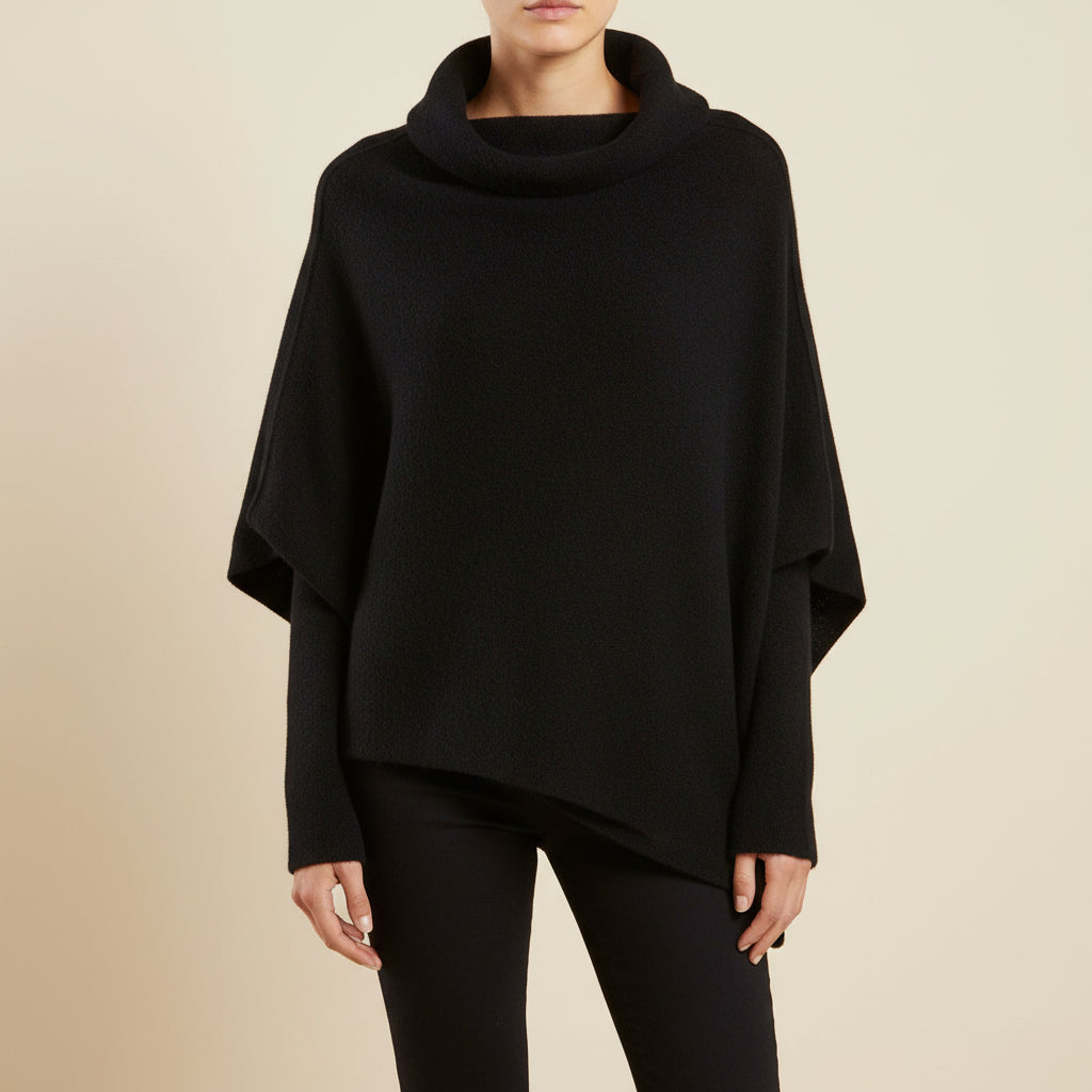 Oversized Wide Neck Sweater for Women