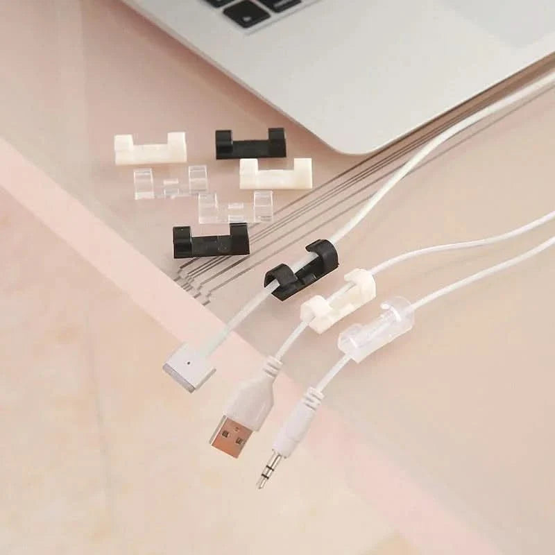 Quick and Discreet Cable and Wire Clips (Pack of 20)