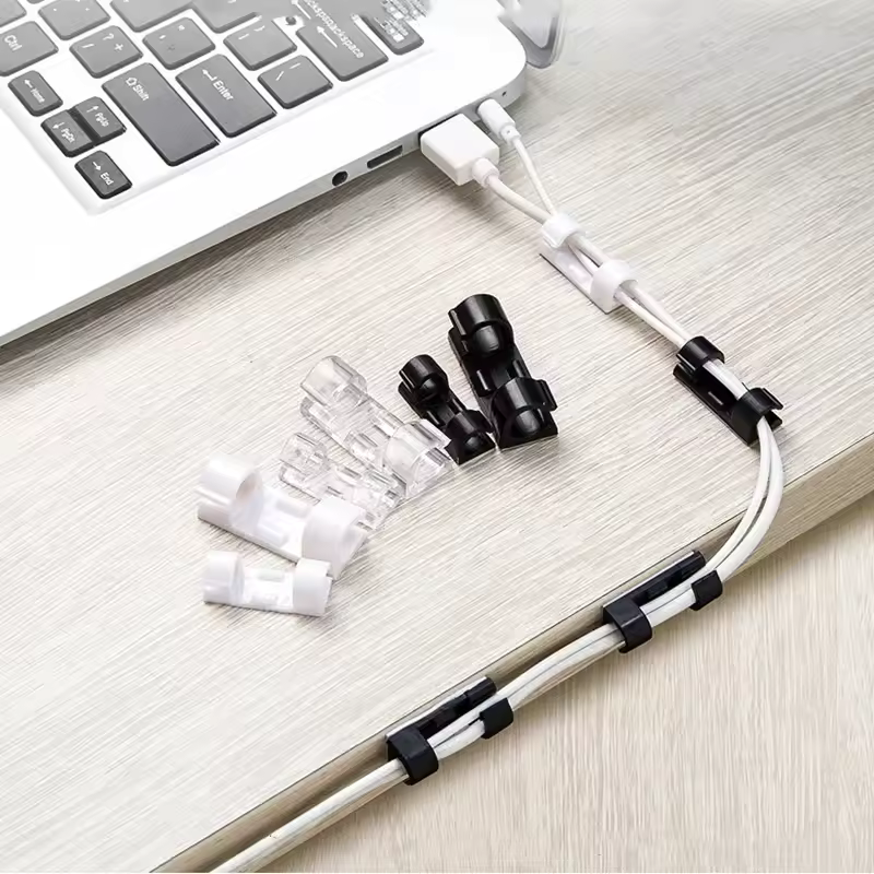 Quick and Discreet Cable and Wire Clips (Pack of 20)