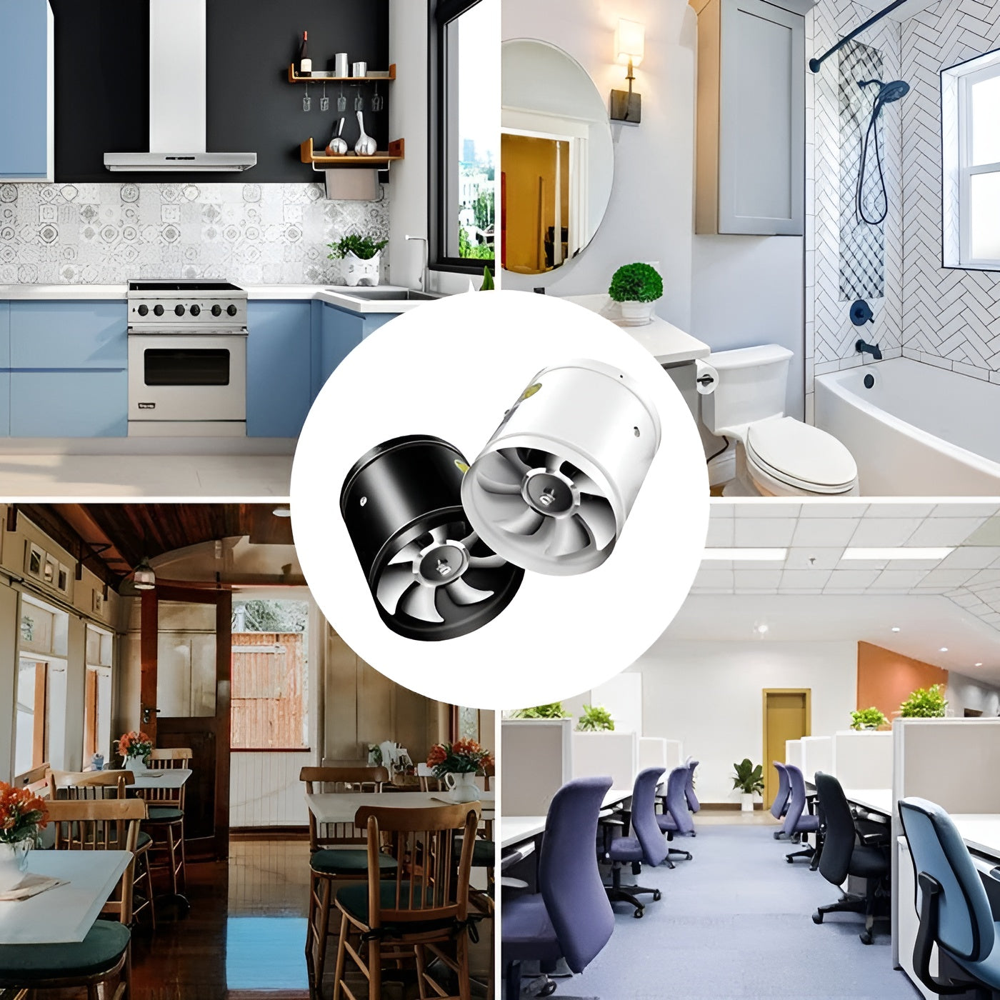 Quiet Exhaust Fan – Powerful Airflow | Perfect for Home