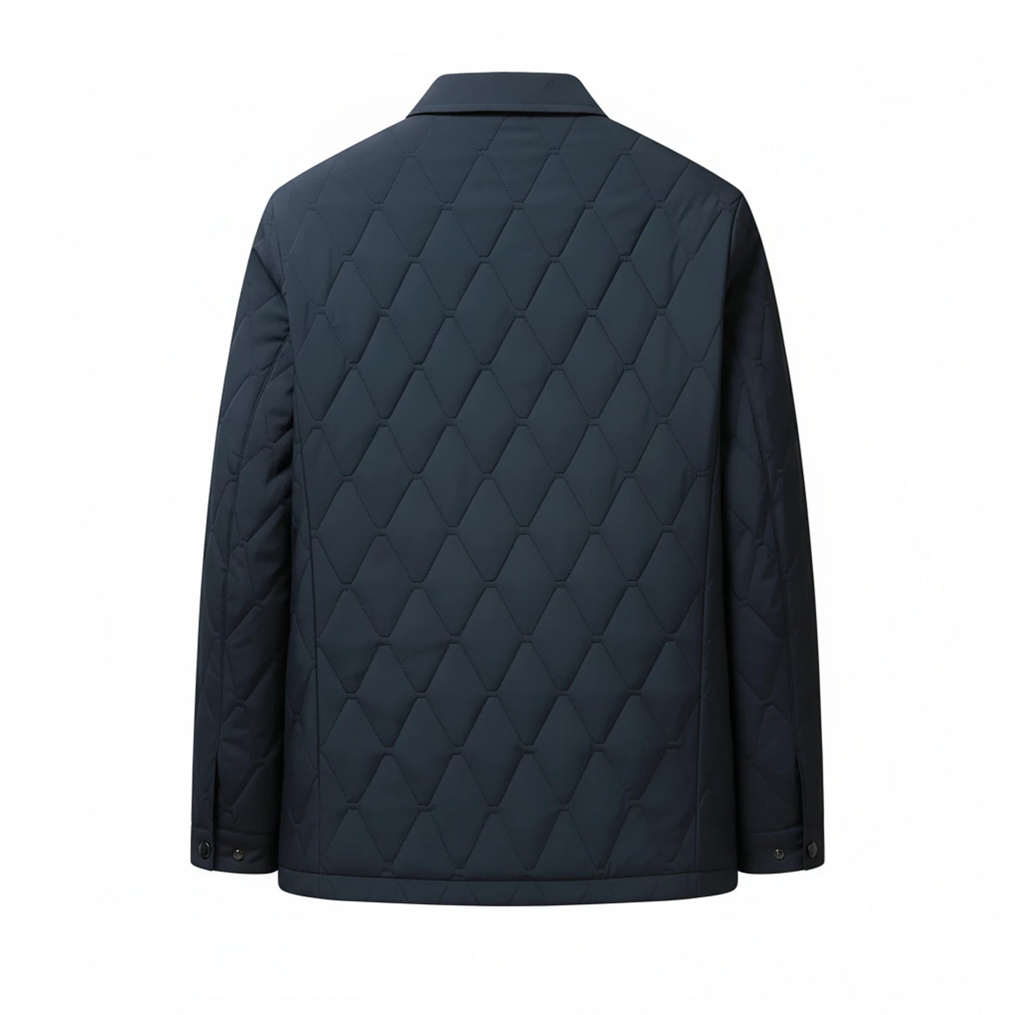 Quilted Collared Jacket for Women