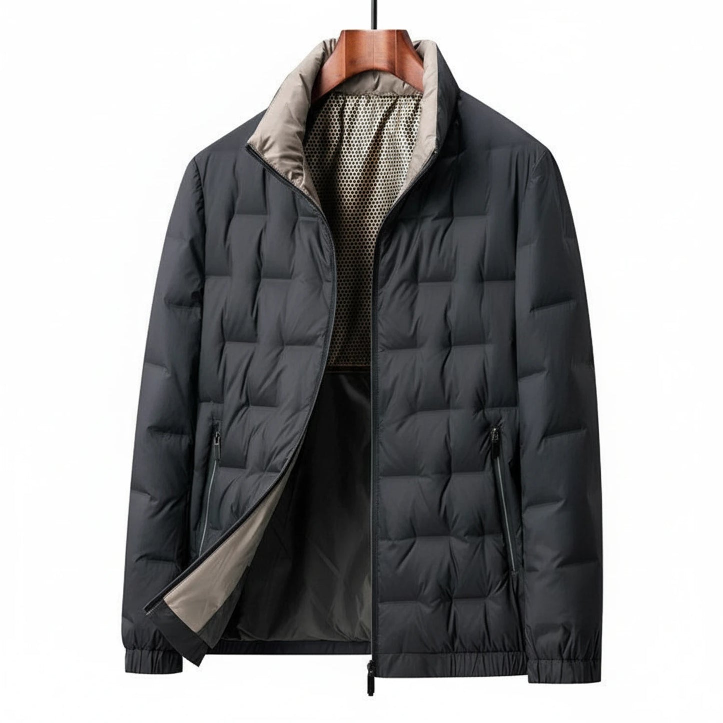 Lightweight Quilted Puffer Jacket for Men