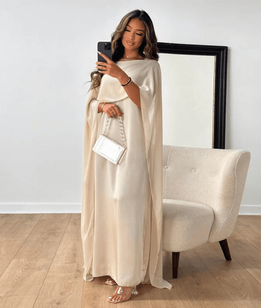 Image of Rachael | Women's Cape Maxi Dress