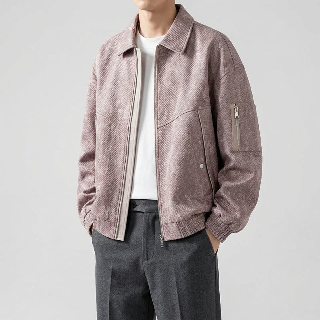 Image of Randall | Men's Full Zip Bomber Jacket