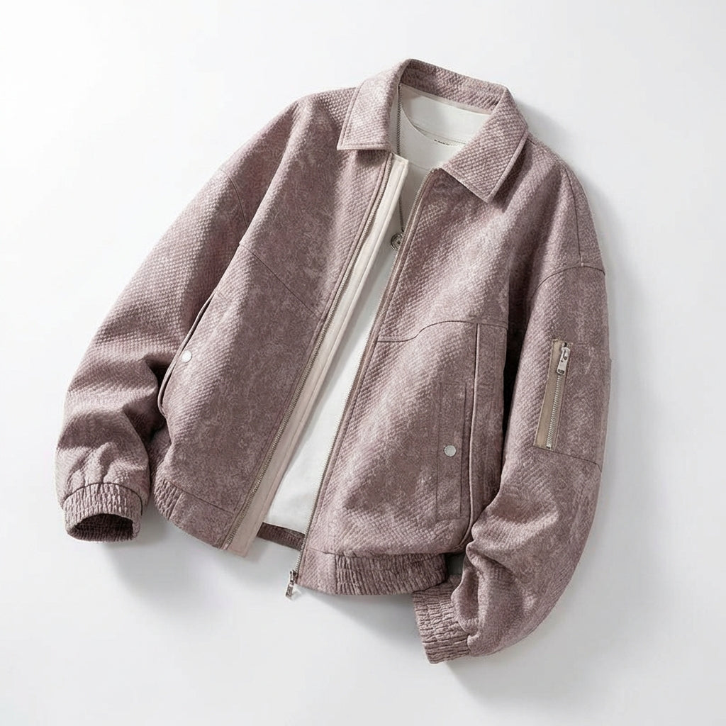 Image of Randall | Men's Full Zip Bomber Jacket