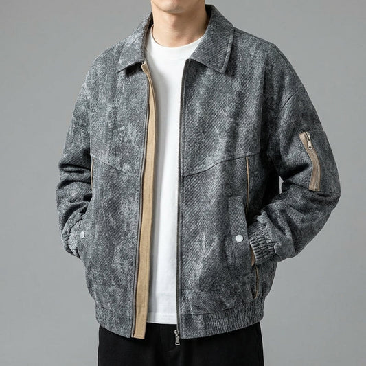 Image of Randall | Men's Full Zip Bomber Jacket