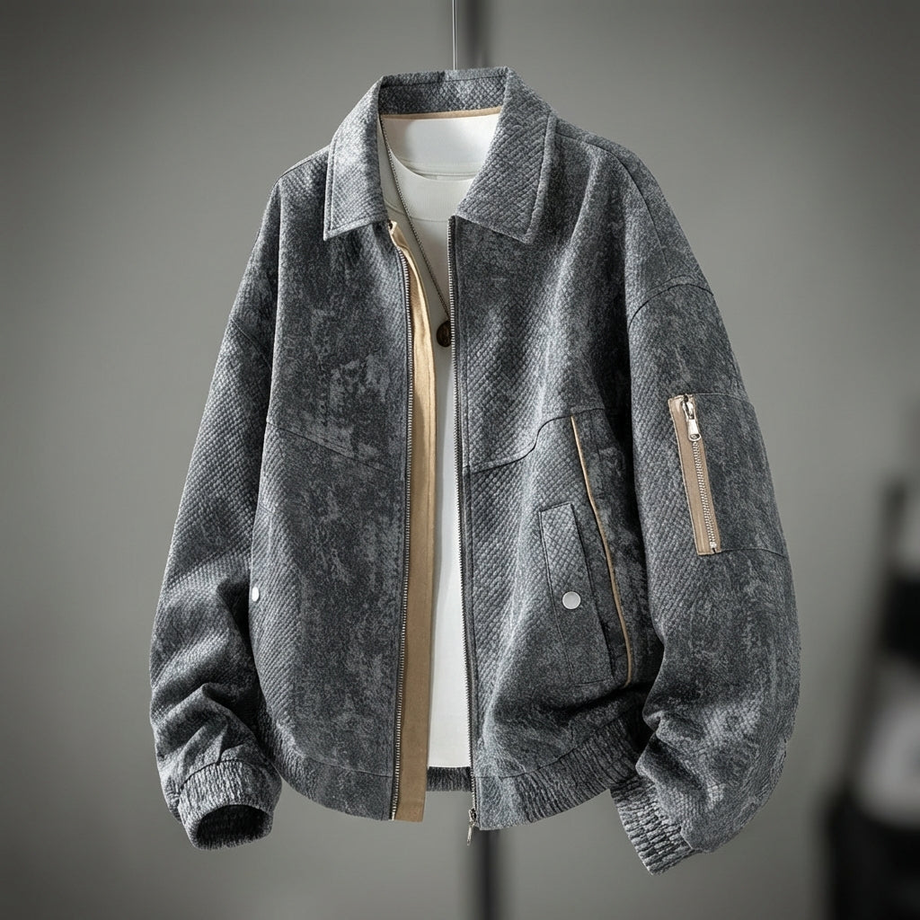 Image of Randall | Men's Full Zip Bomber Jacket