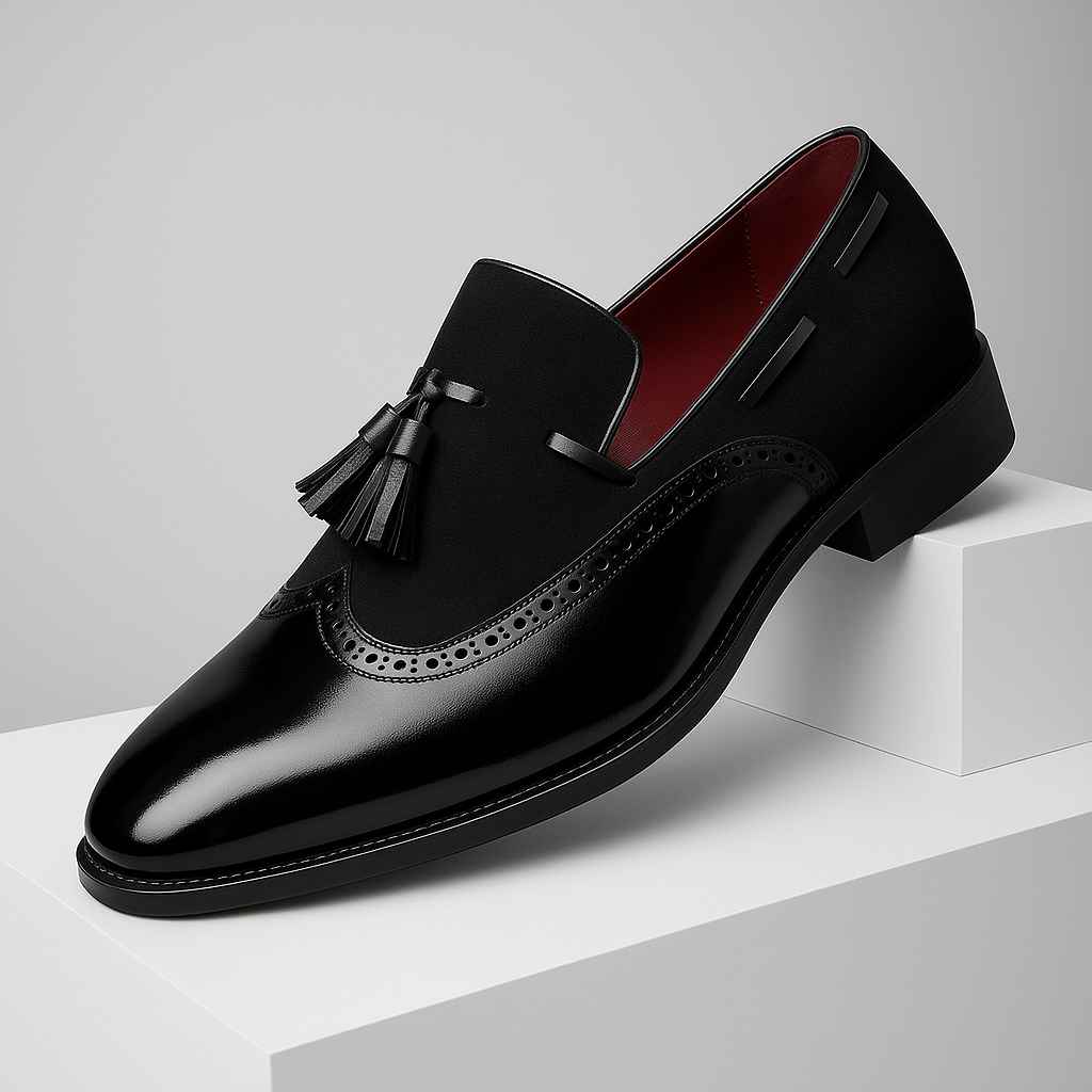 Image of Raymond | Men's Tassel Slip-On Dress Loafers