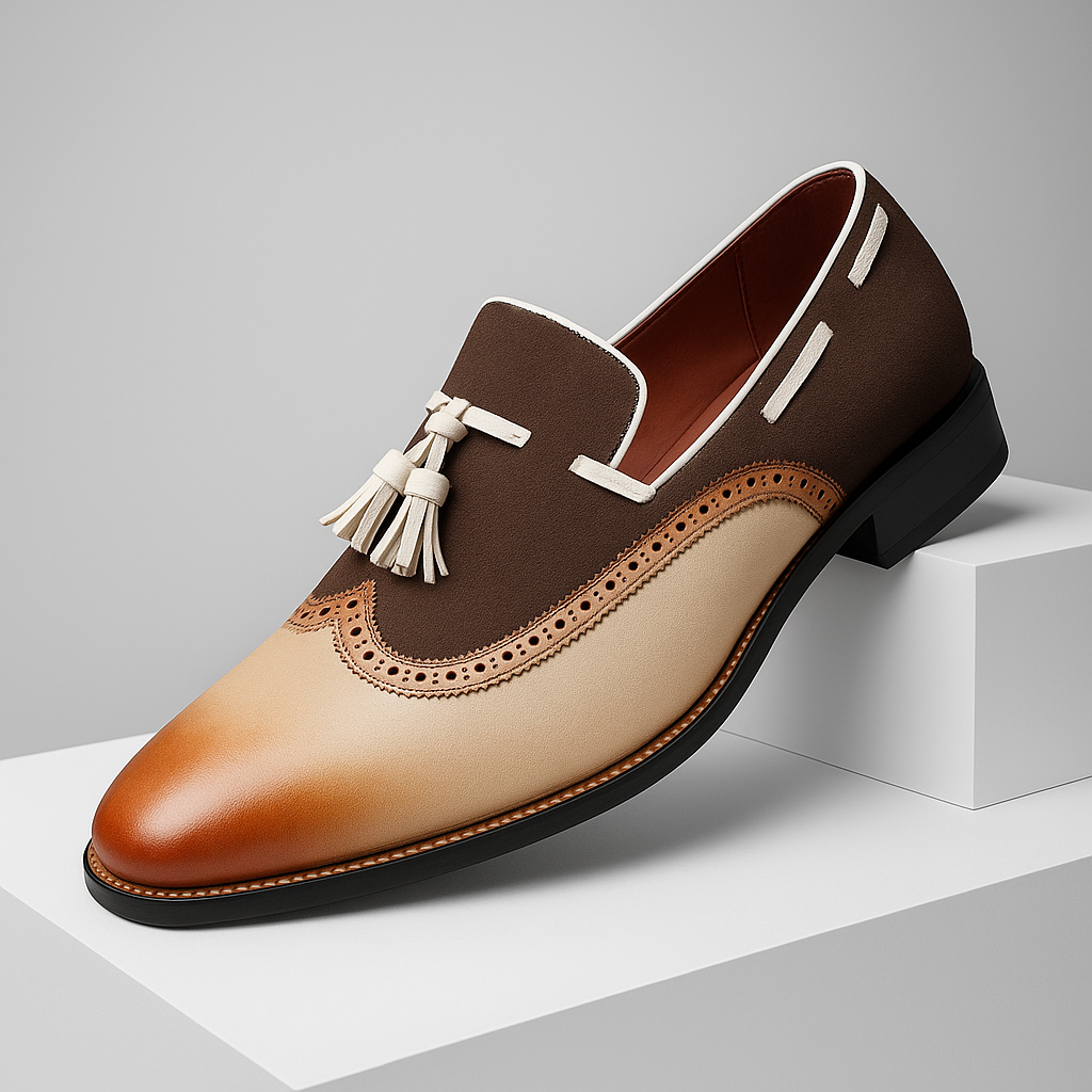 Image of Raymond | Men's Tassel Slip-On Dress Loafers