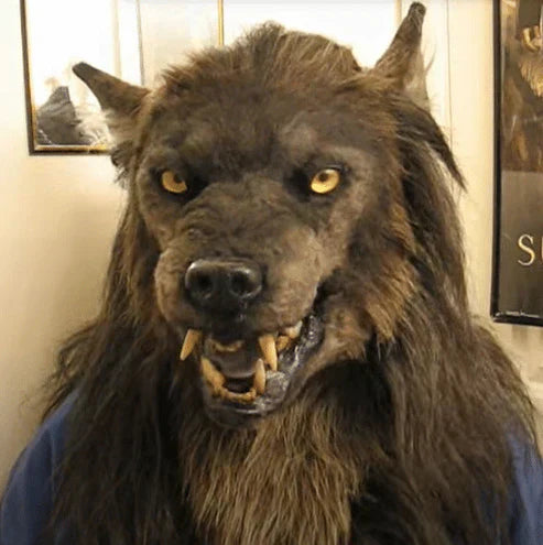 Realistic Wolf Mask for Halloween Costumes