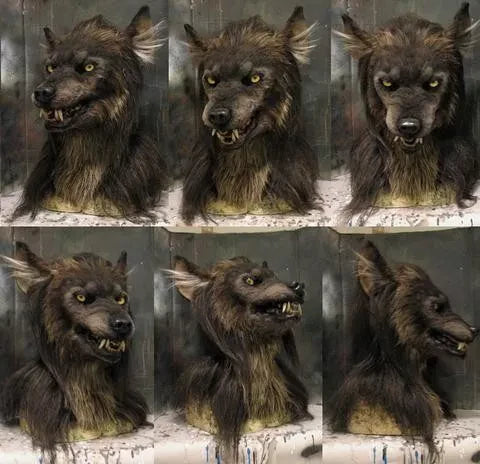 Realistic Wolf Mask for Halloween Costumes