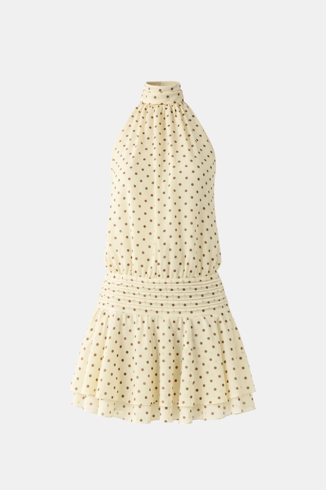 Image of Reba | Women's Sleeveless Halter Mini Dress