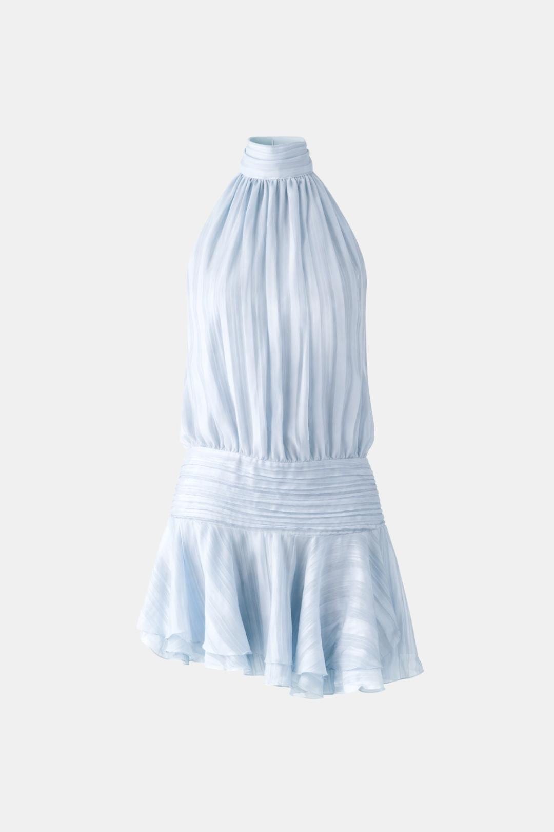 Image of Reba | Women's Sleeveless Halter Mini Dress