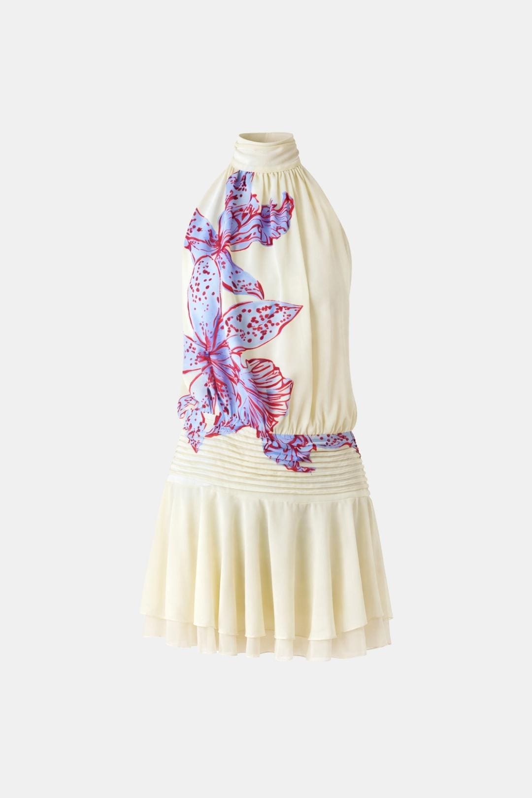 Image of Reba | Women's Sleeveless Halter Mini Dress