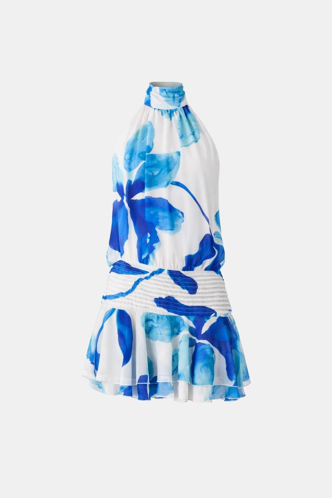 Image of Reba | Women's Sleeveless Halter Mini Dress