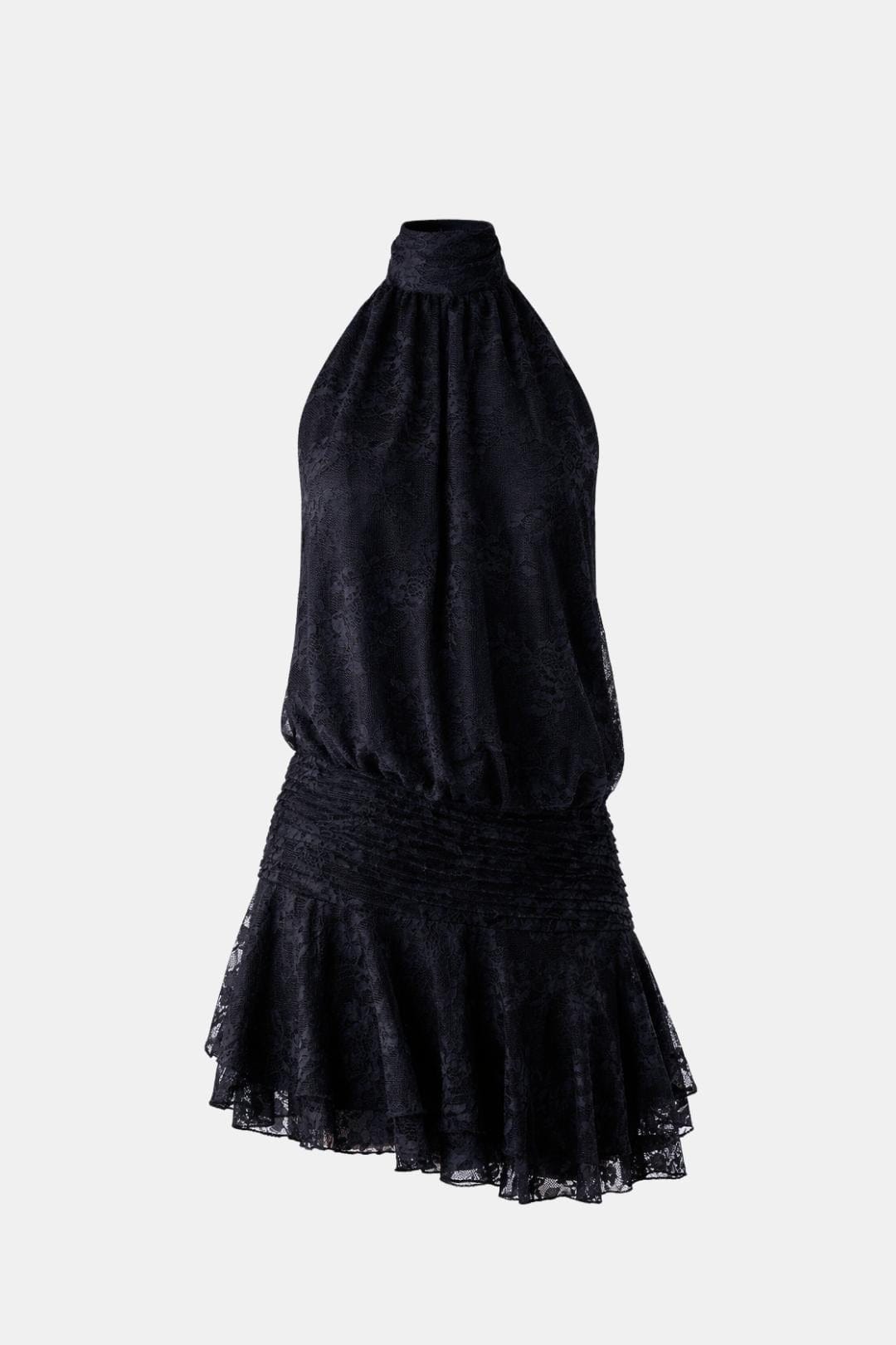 Image of Reba | Women's Sleeveless Halter Mini Dress