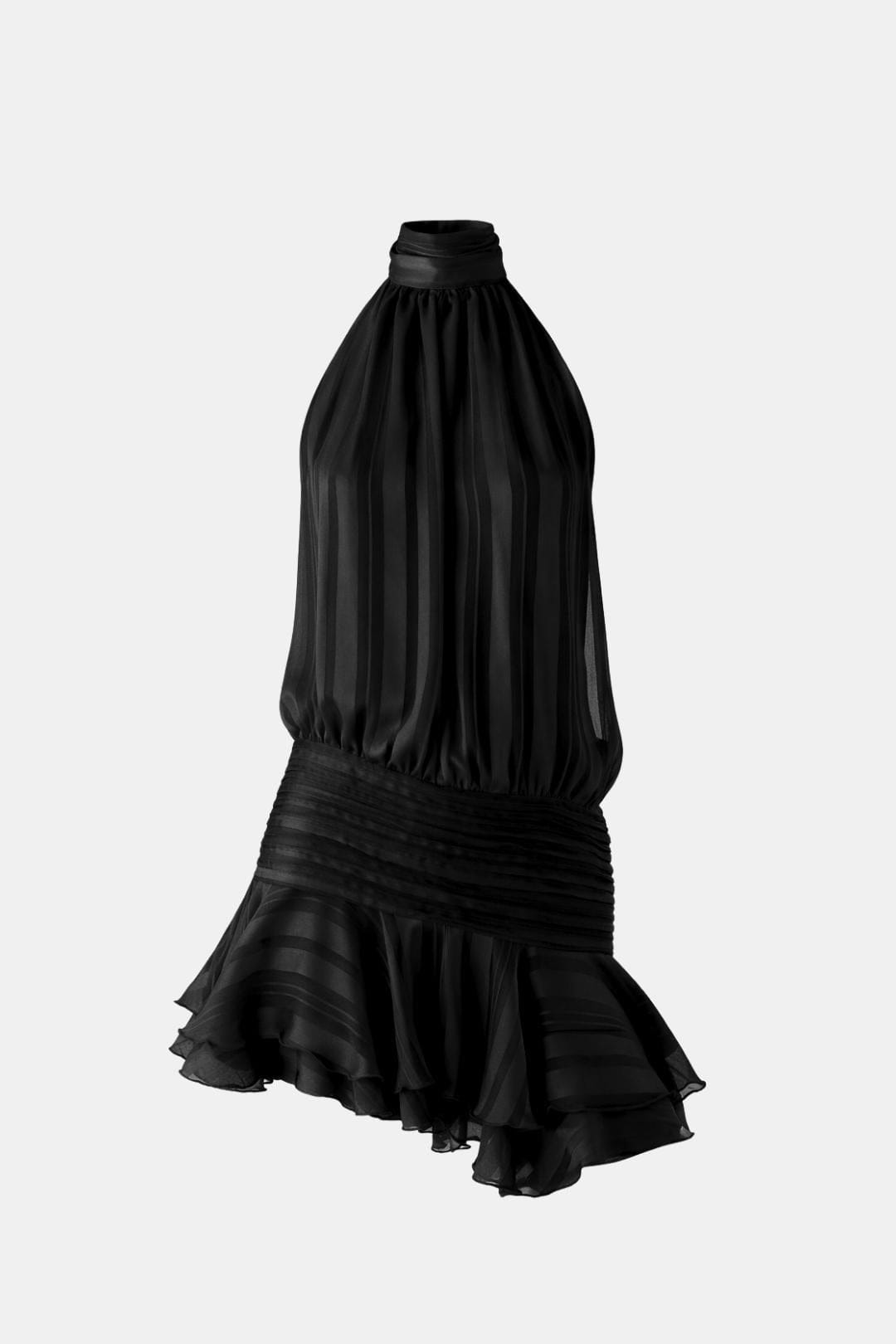 Image of Reba | Women's Sleeveless Halter Mini Dress