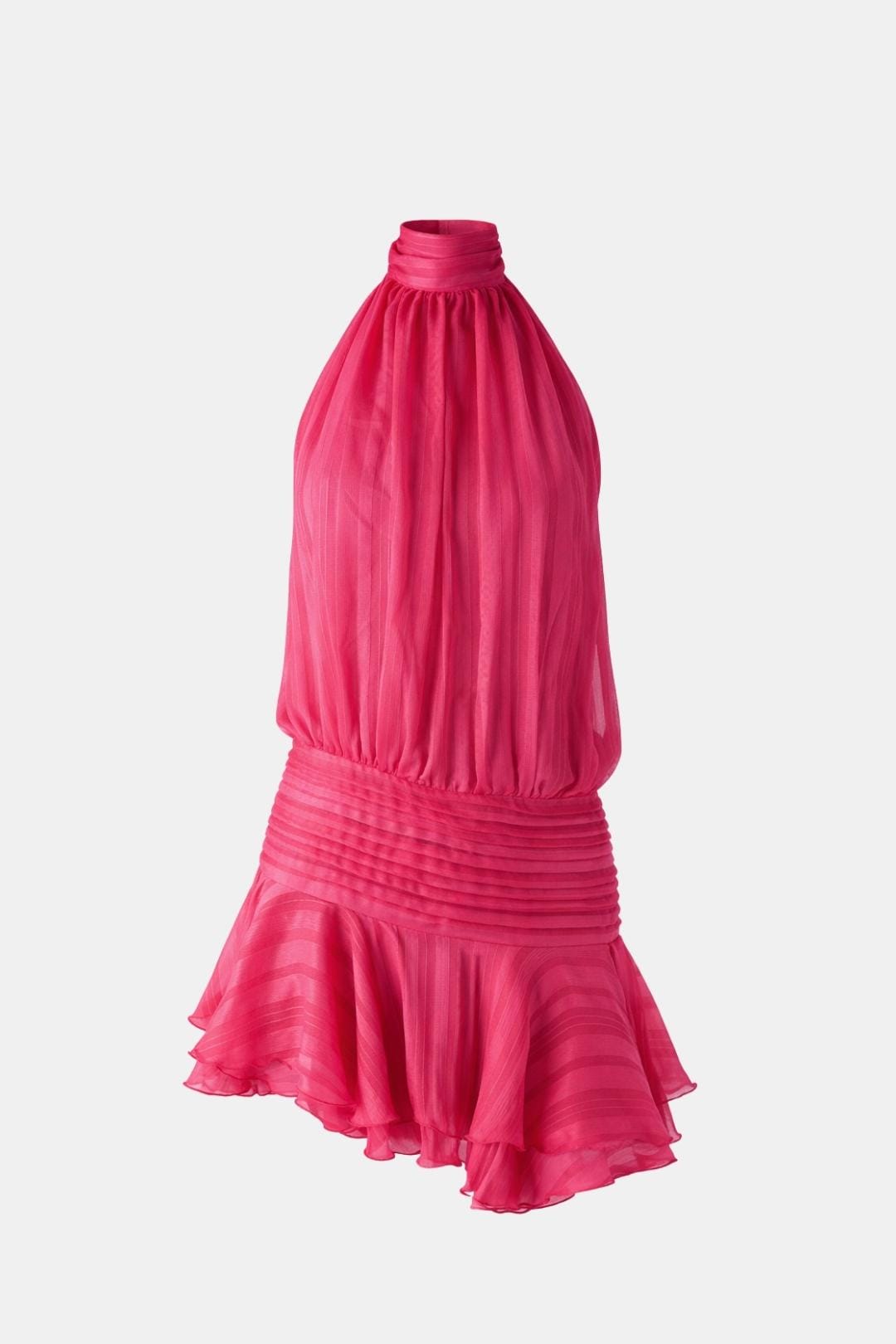 Image of Reba | Women's Sleeveless Halter Mini Dress