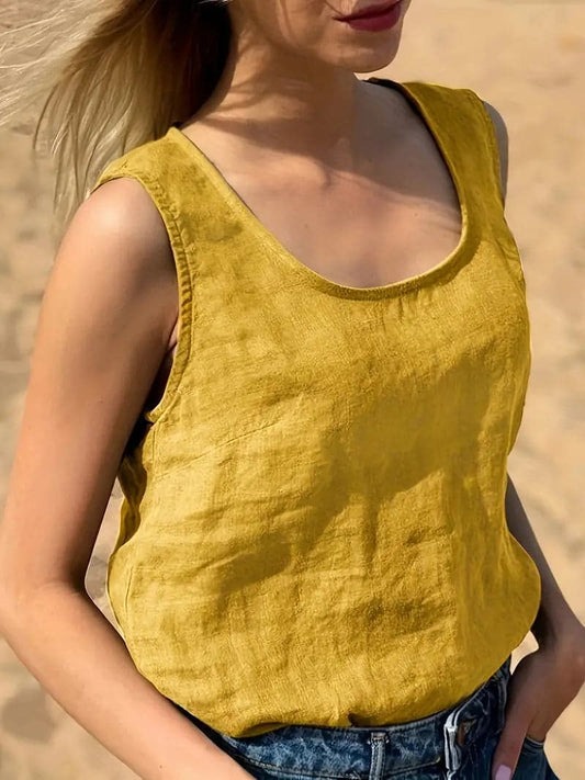 Image of Rebecca | Women's Sleeveless Top Casual Tank