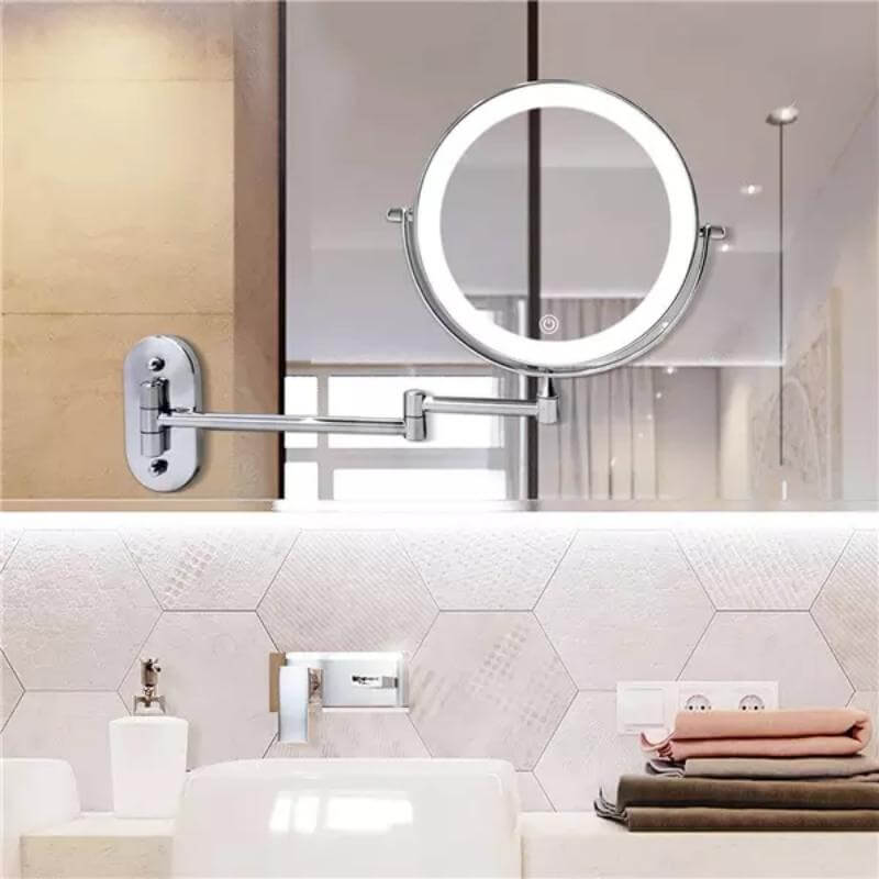 Rechargeable LED Makeup Mirror with Magnification