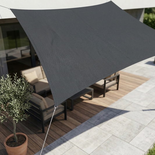 Rectangular Sun Shade Waterproof | Waterproof Outdoor Fabric | UV Protection | SkyCover