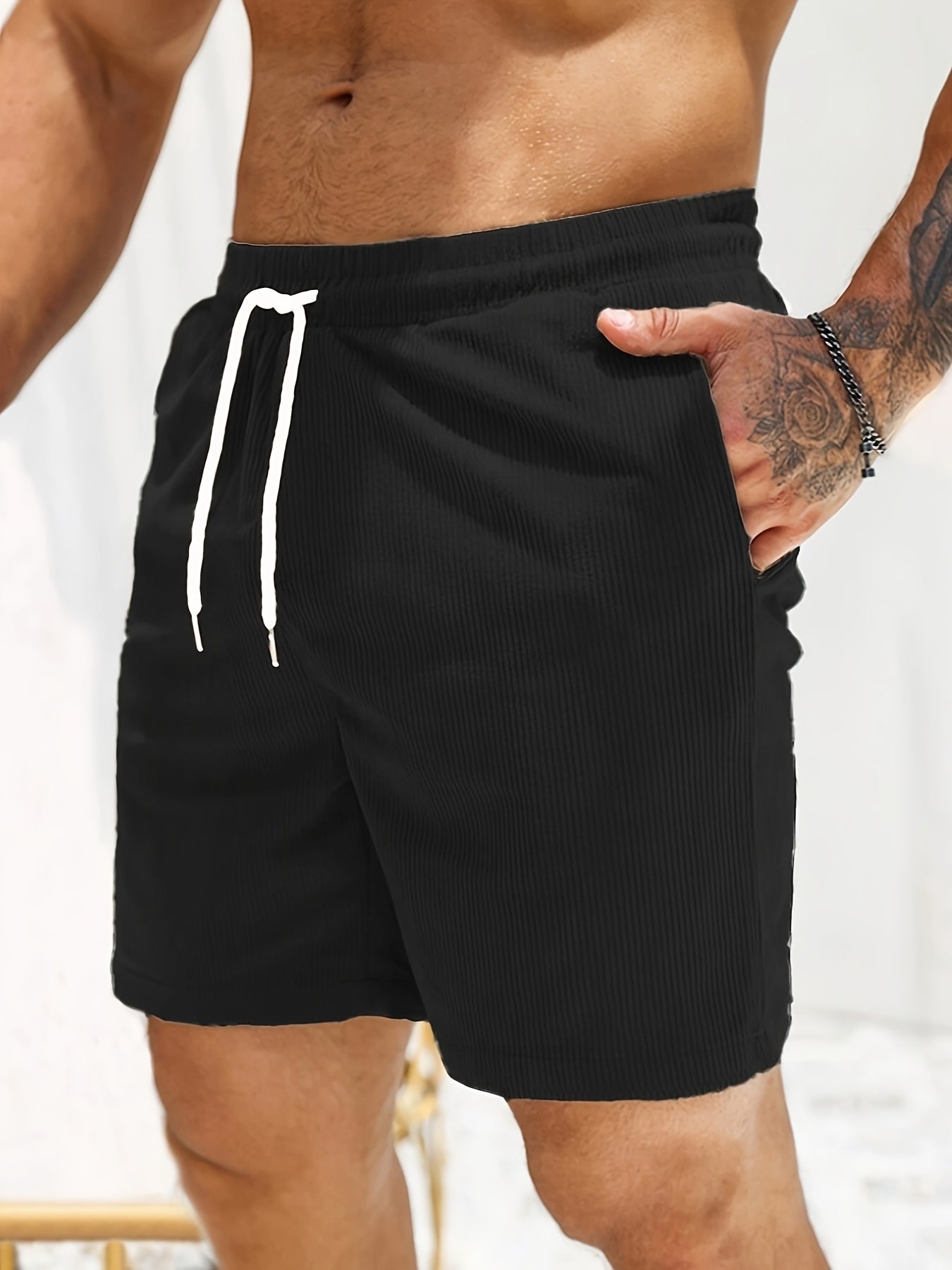 Image of Reed | Men's Drawstring Relaxed Fit Shorts