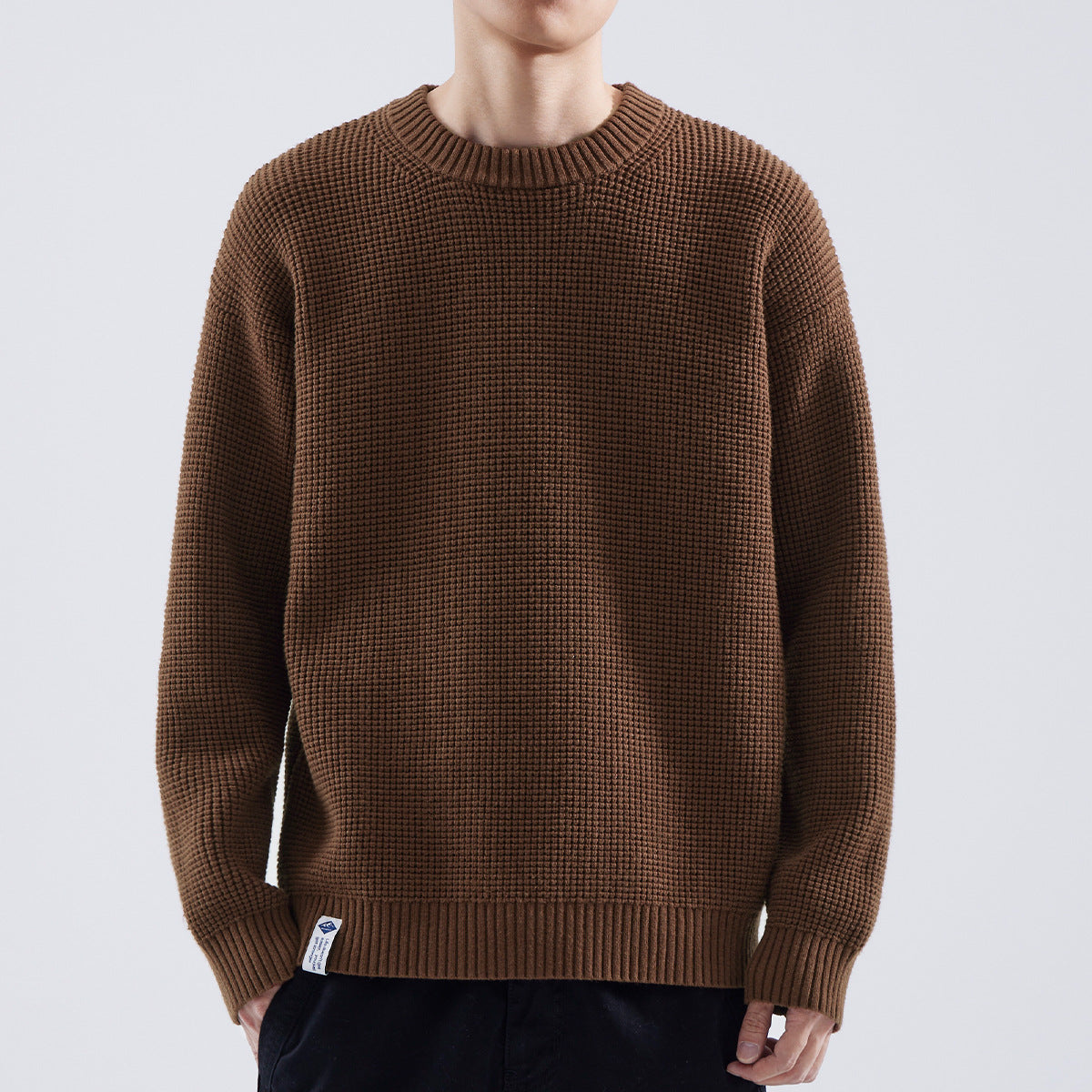 Image of Reed | Men's Textured Crew Neck Sweater