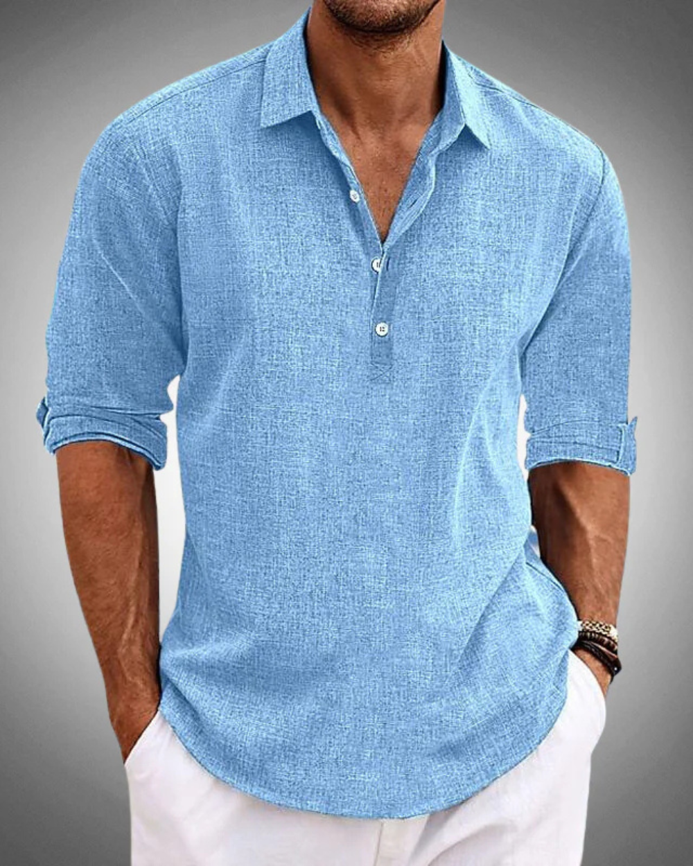 Refined Classic Button-Front Shirt