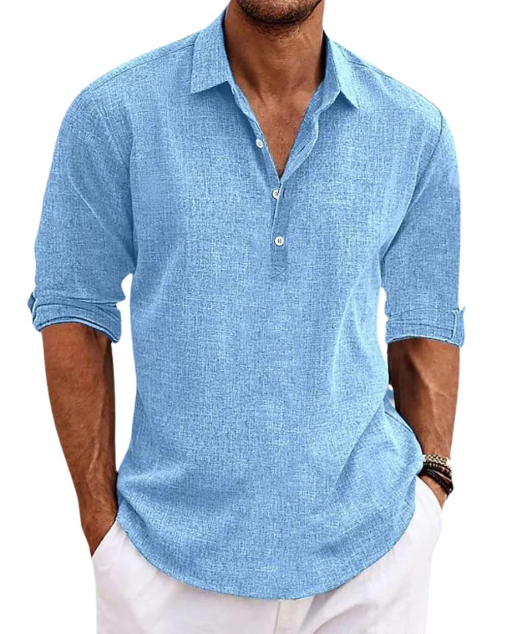 Refined Classic Button-Front Shirt