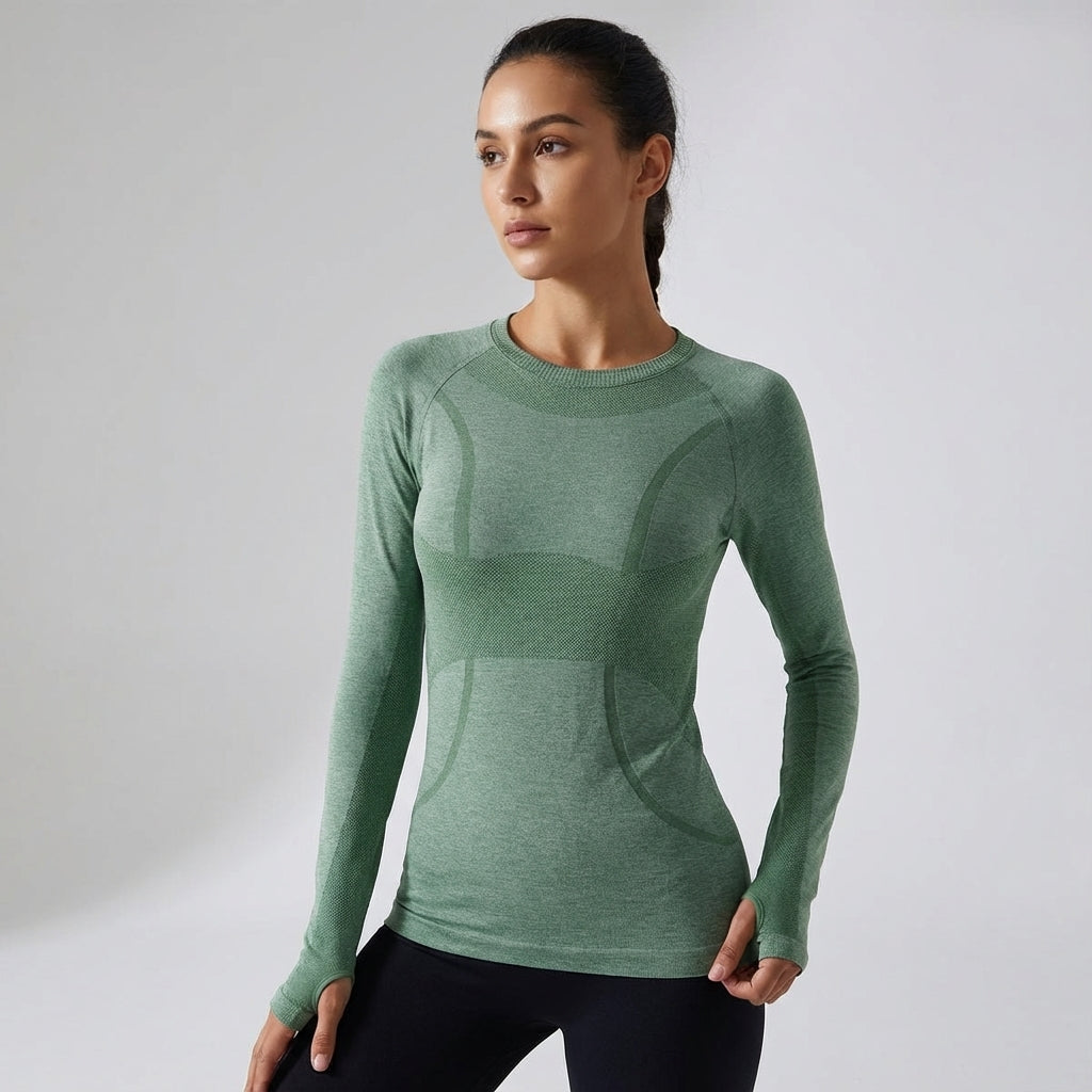 Regular Fit Long Sleeve Running Shirt
