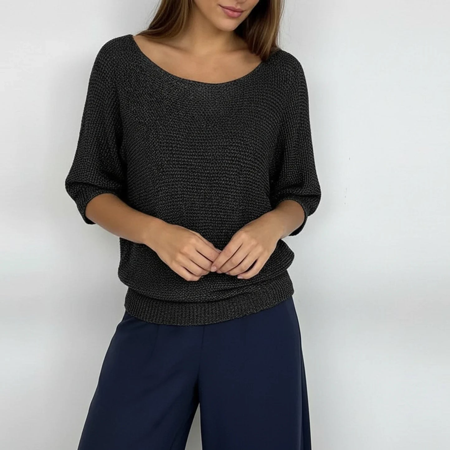 Relaxed Fit Sweater for Women AI replaced image