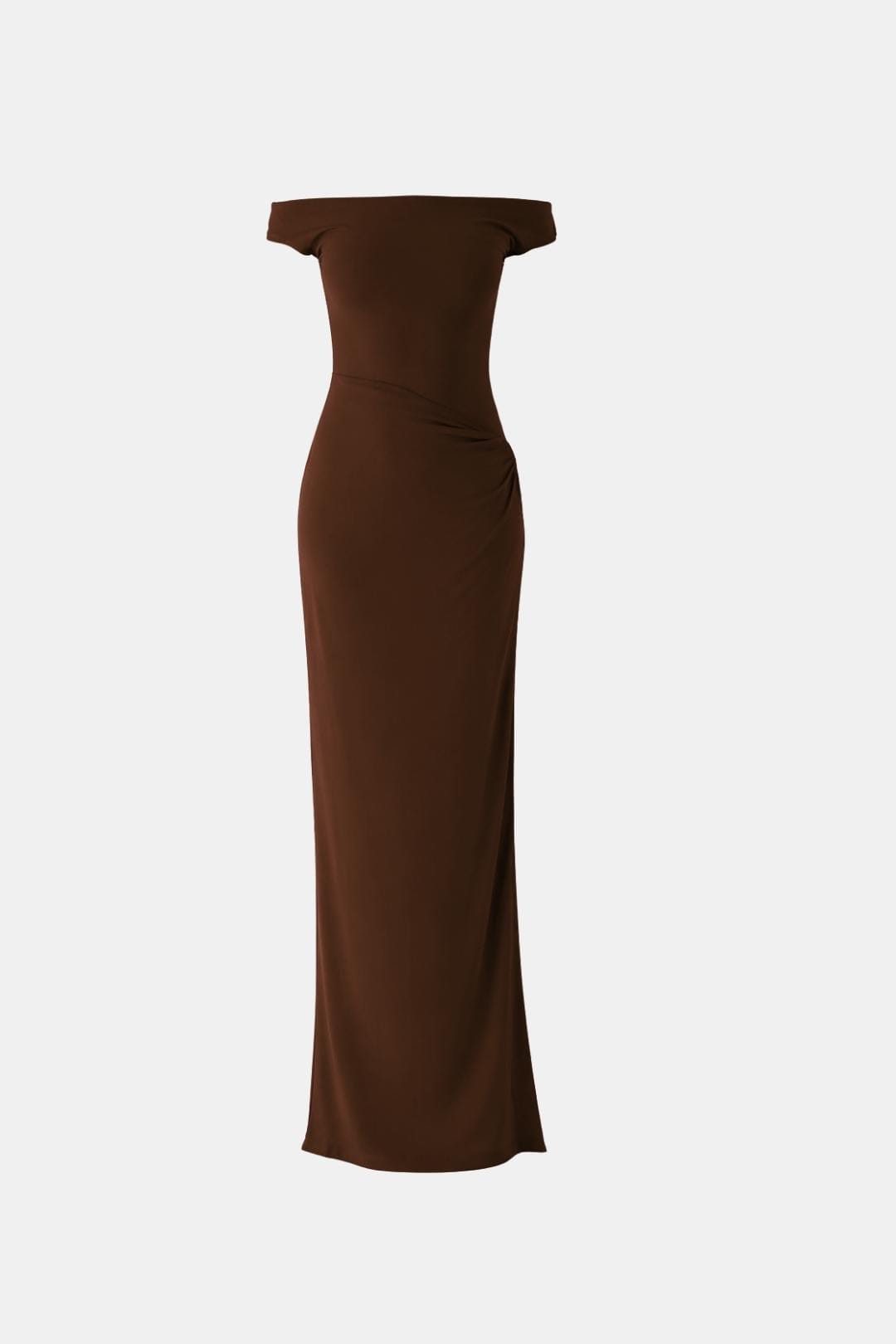 Image of Renee | Women's Off-Shoulder Maxi Dress