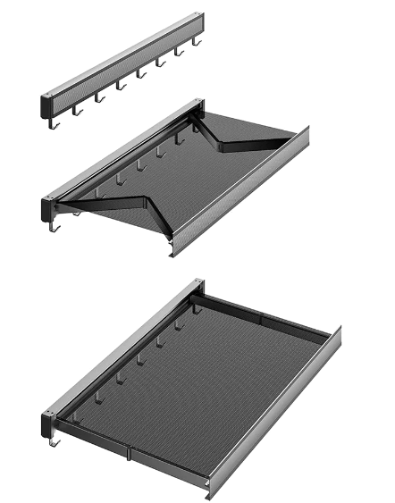 Retractable Storage Rack