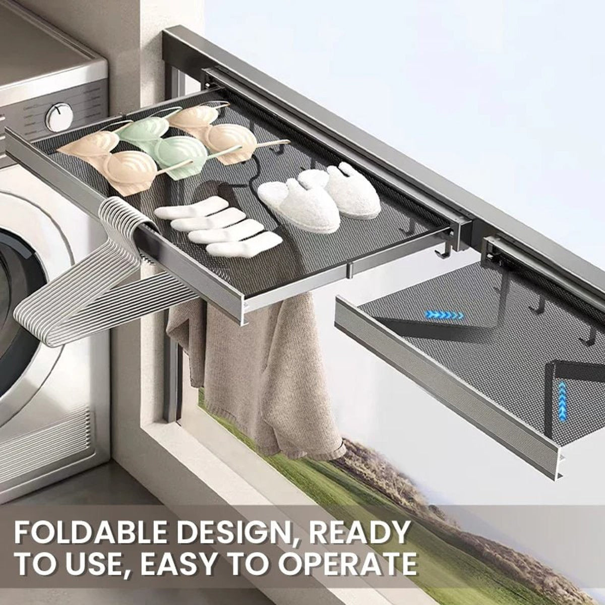Retractable Storage Rack