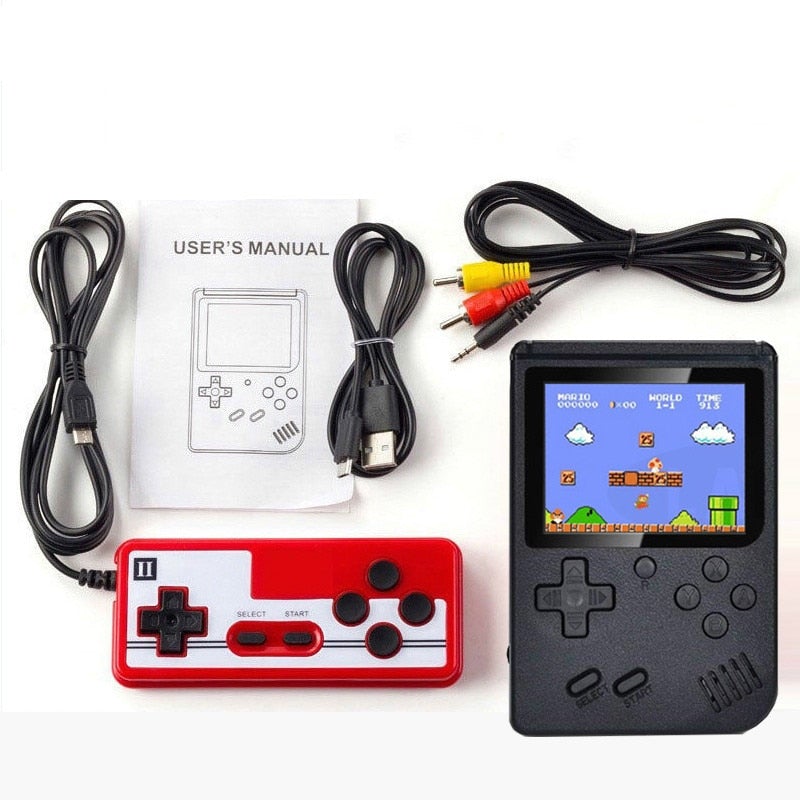 Retro Game Console - 400 Games | Handheld and TV Connection