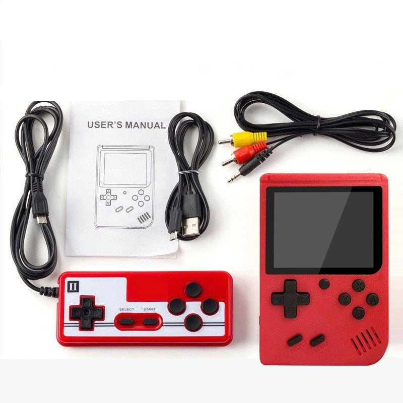 Retro Game Console - 400 Games | Handheld and TV Connection