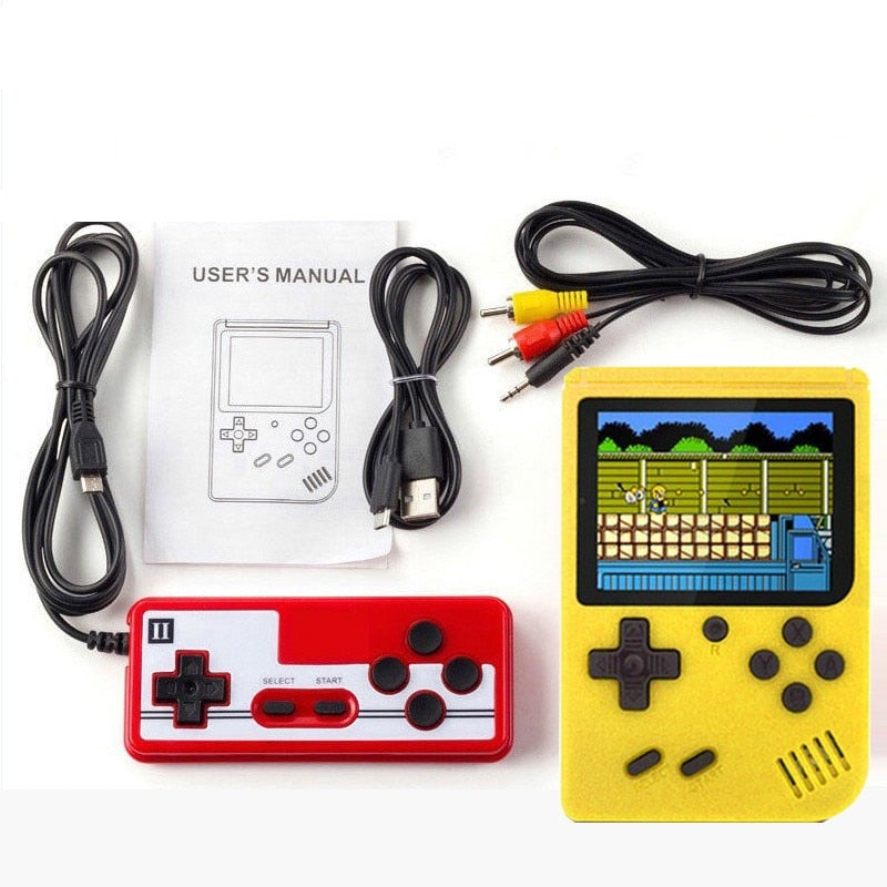 Retro Game Console - 400 Games | Handheld and TV Connection