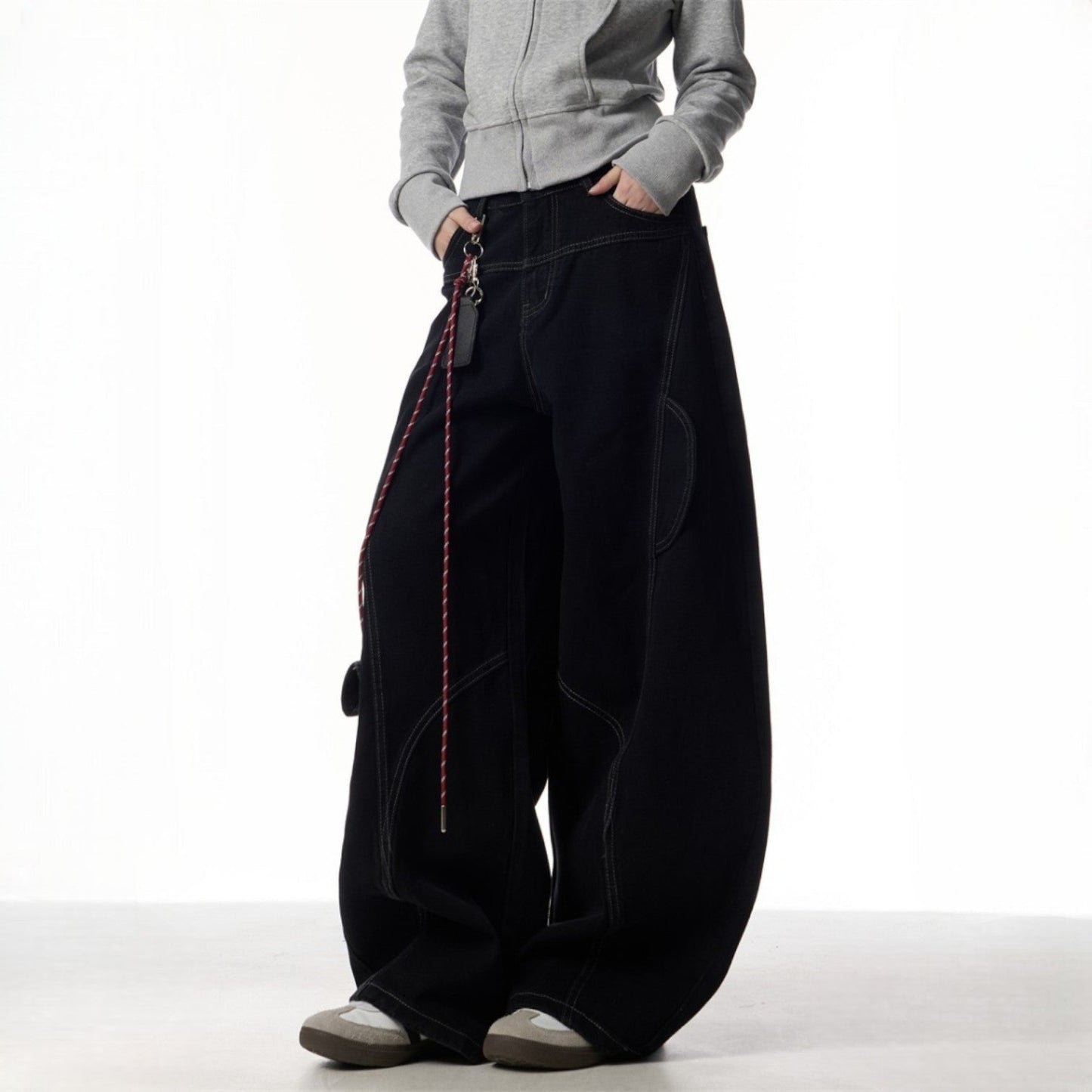 Image of Reuben | Unisex Cargo Wide Leg Pants
