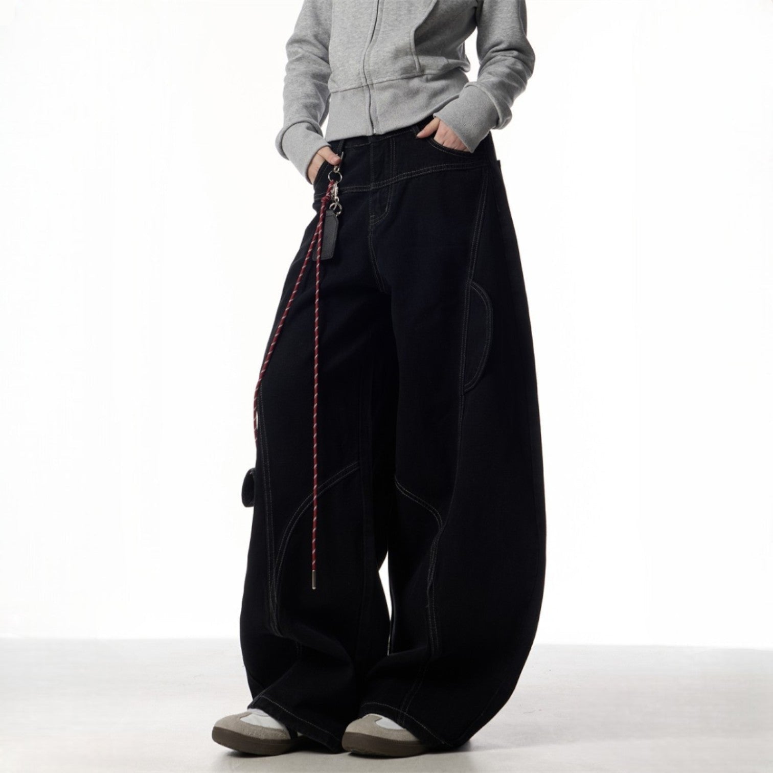 Image of Reuben | Unisex Cargo Wide Leg Pants