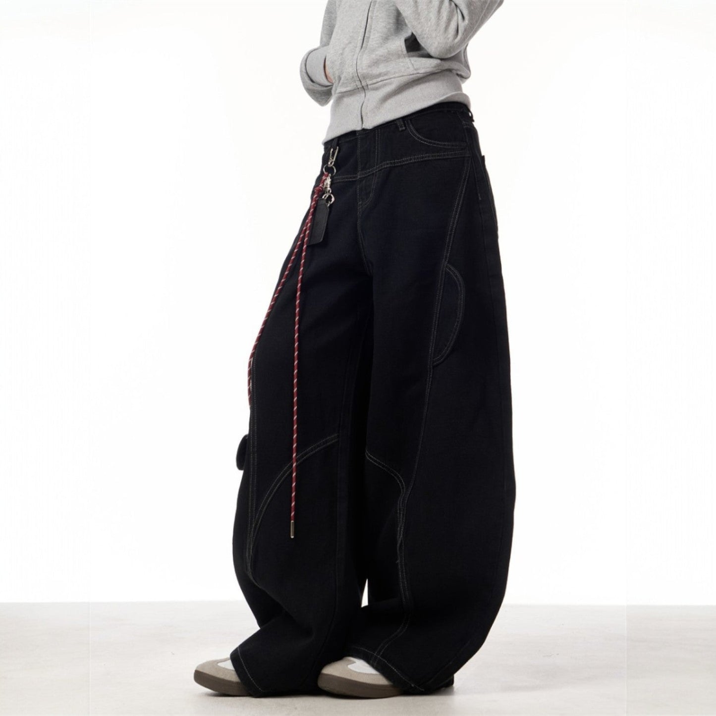 Image of Reuben | Unisex Cargo Wide Leg Pants