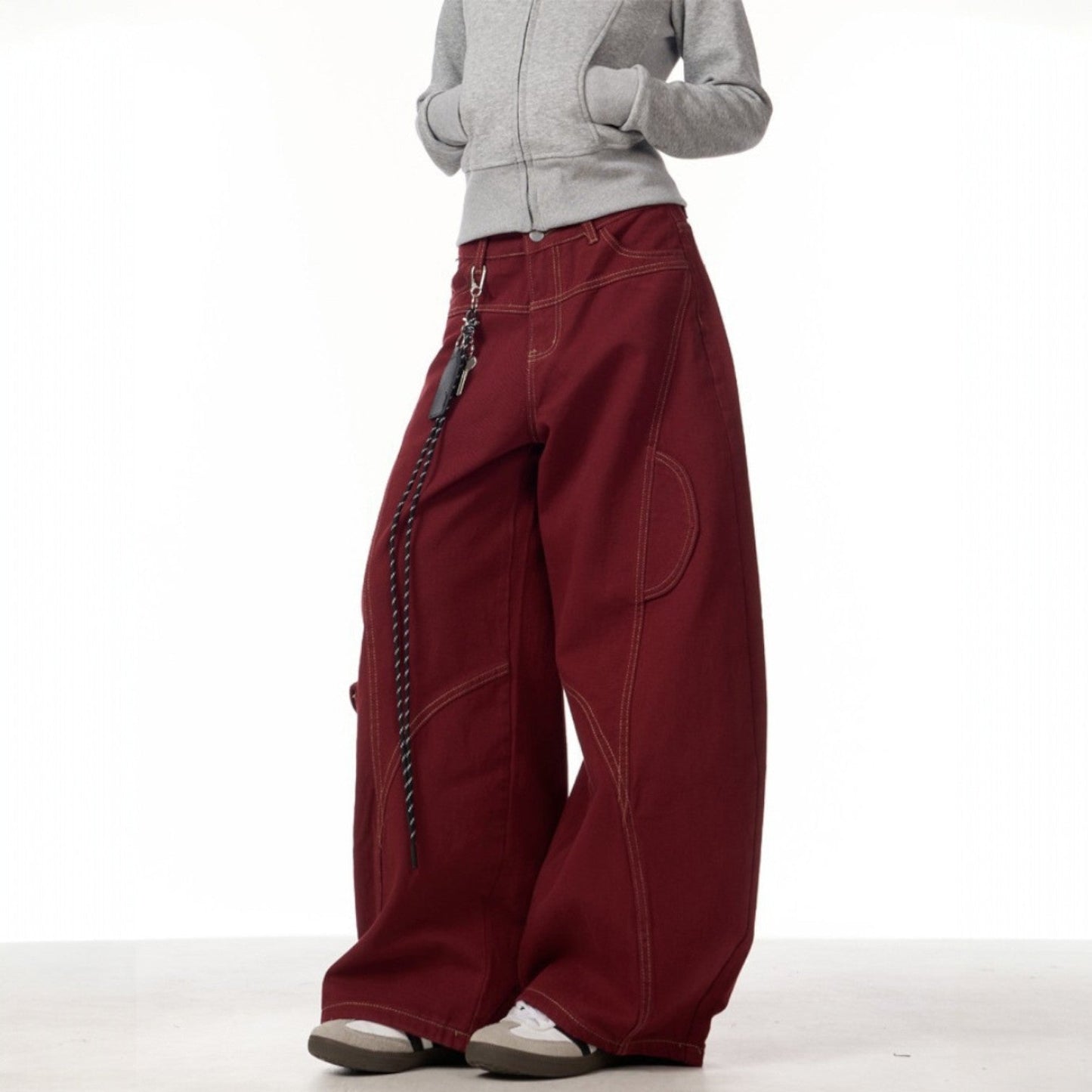 Image of Reuben | Unisex Cargo Wide Leg Pants