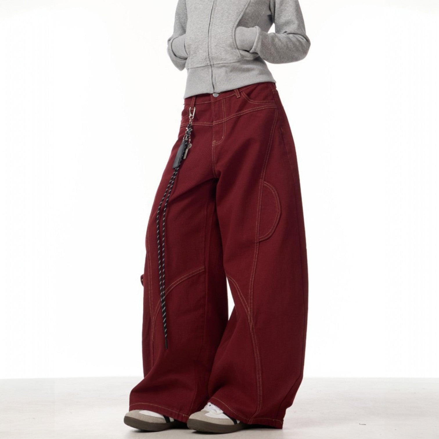 Image of Reuben | Unisex Cargo Wide Leg Pants