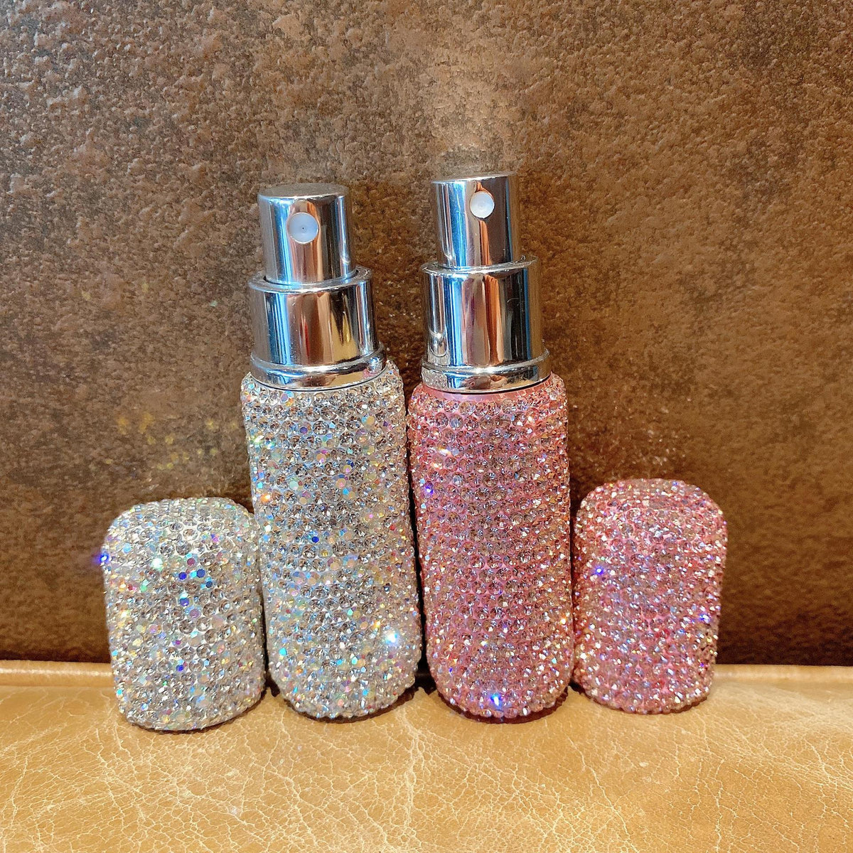Rhinestone Refillable Perfume Bottle